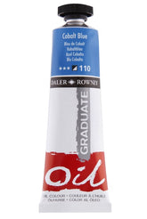 Daler-Rowney Graduate Oil Paint 38ml Cobalt Blue - Al Masam Stationery LLC
